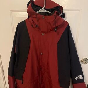 The North Face Men's Red and Black Jacket